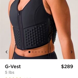 Women's Black Weighted Vest